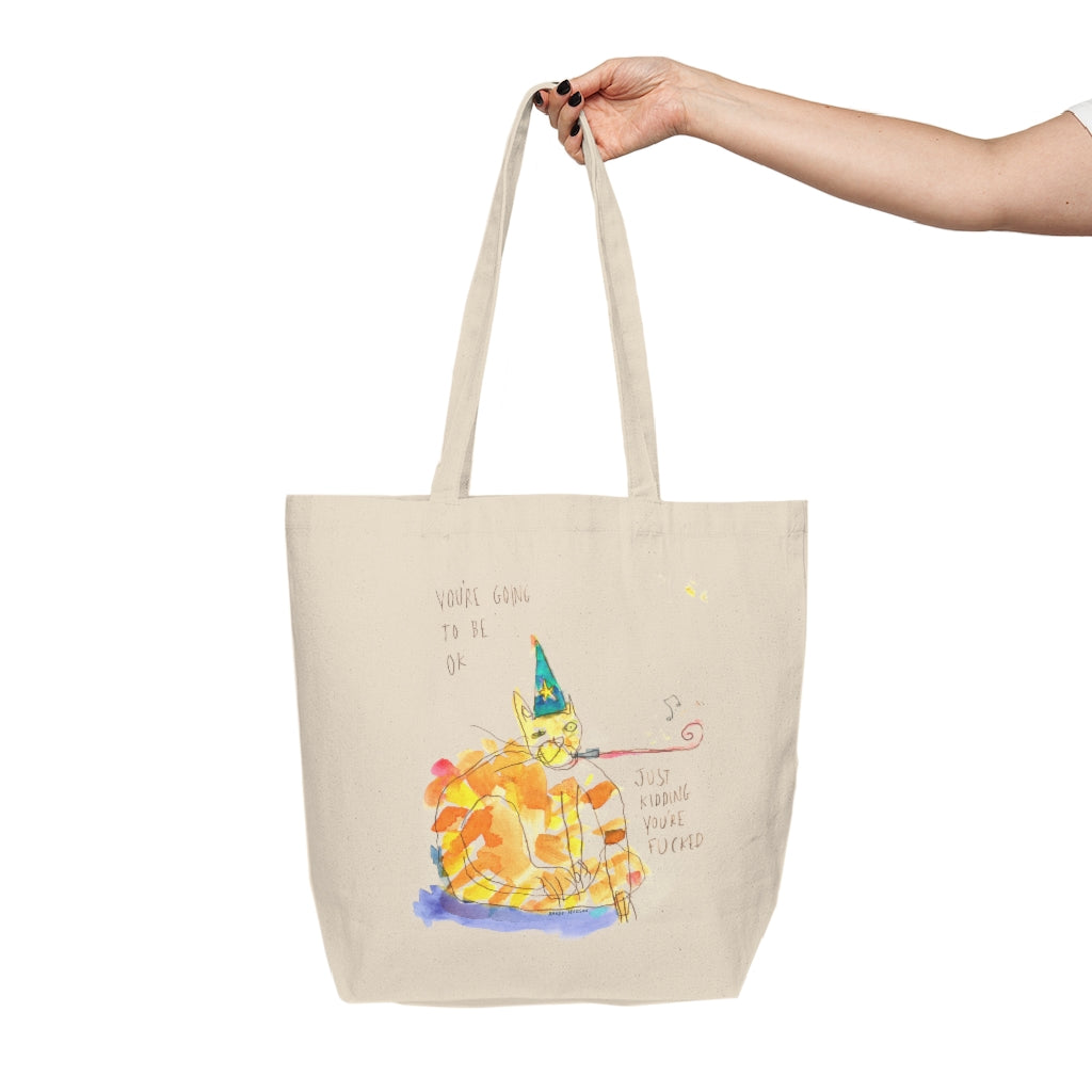 Be Ok With Cat - Tote