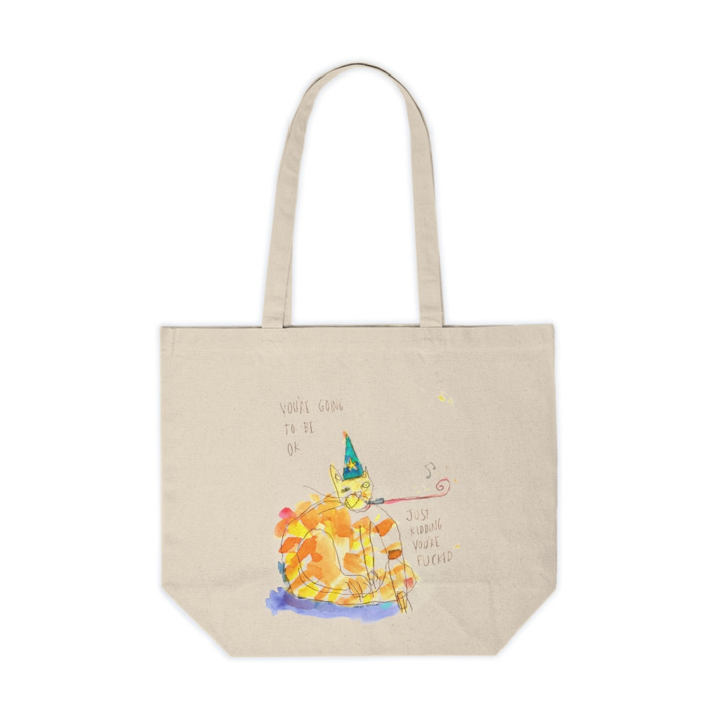 Be Ok With Cat - Tote
