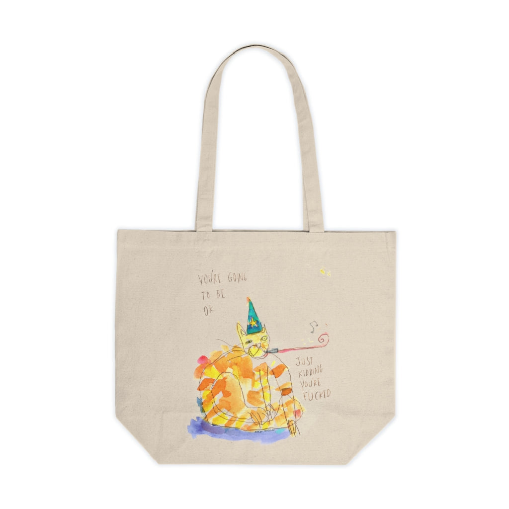 Be Ok With Cat - Tote