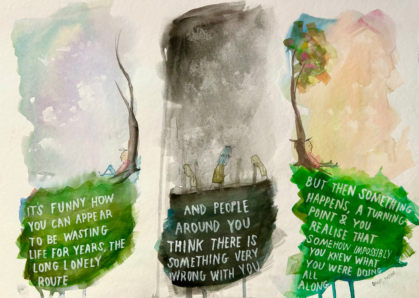 Turning Point - signed print