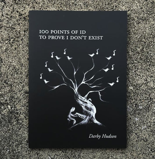100 POINTS OF ID TO PROVE I DON'T EXIST - poetry, paperback (2020)