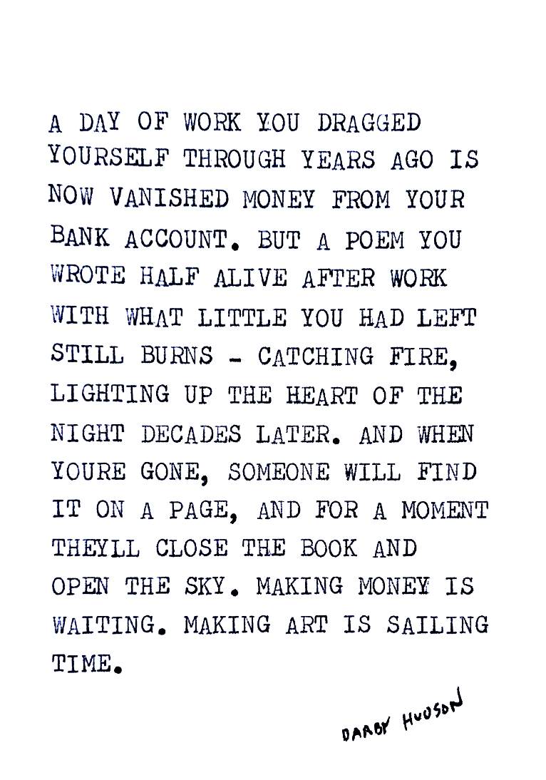 Night Poem - downloadable print file