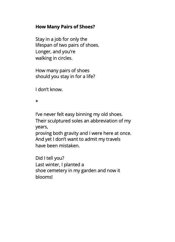 FALLING UPWARDS - poetry, digital download (2019)