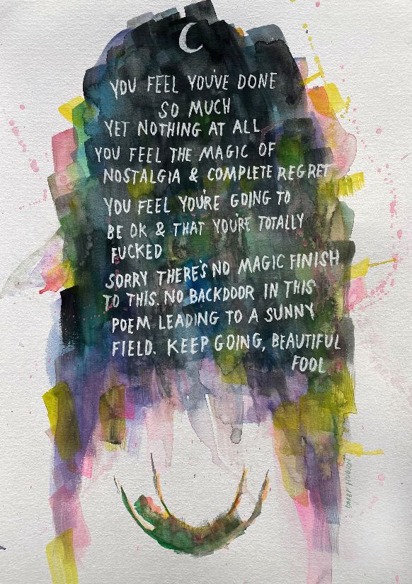 Beautiful Fool - downloadable print file