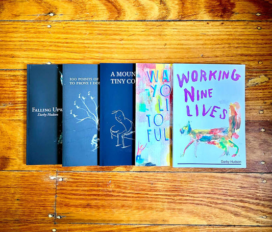BUNDLE: 5 X poetry paperback books