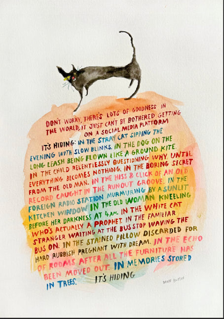 Don't Worry - downladable print file