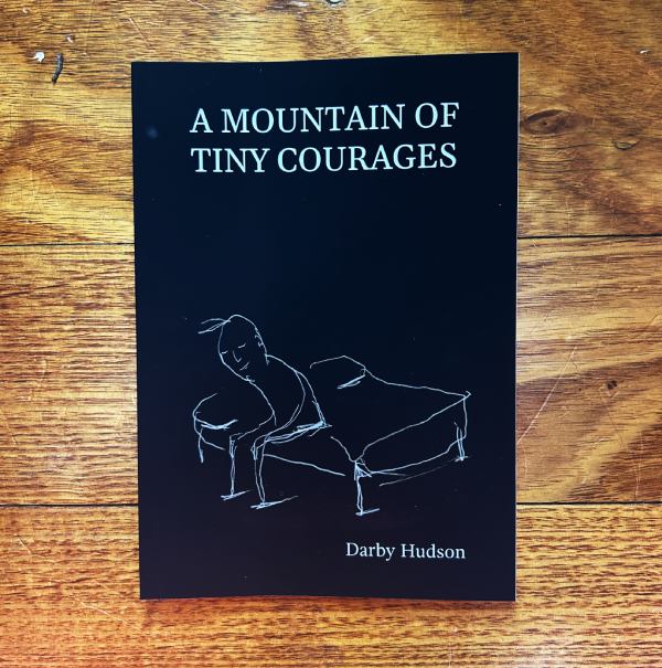 A MOUNTAIN OF TINY COURAGES - poetry, paperback (2022)