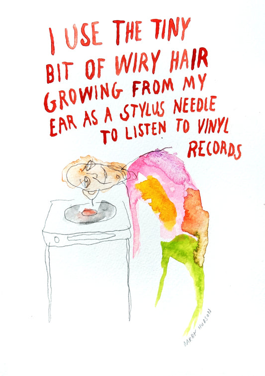 Stylus - signed print