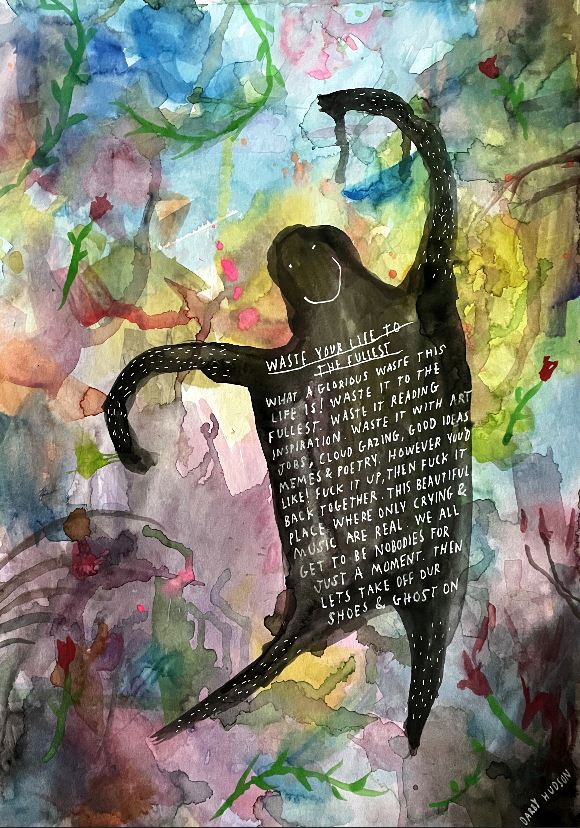 Waste Your Life To The Fullest - downloadable print file