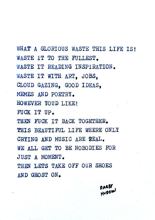 Waste - downloadable print file