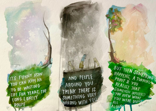 Turning Point - signed print