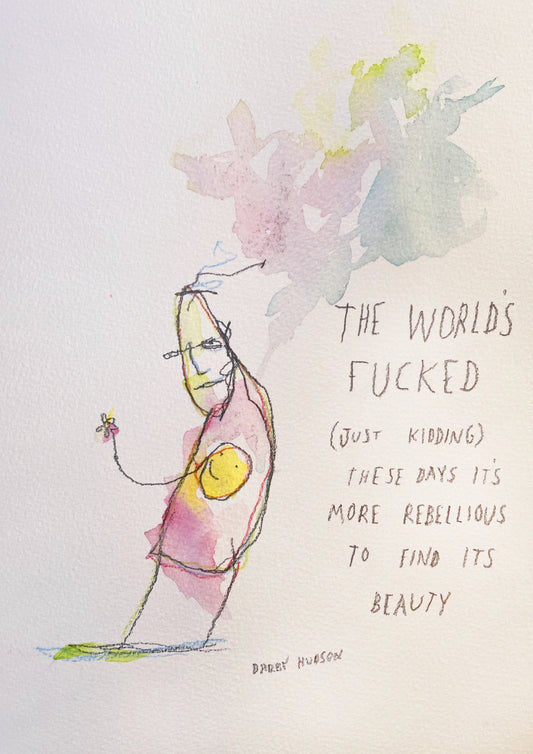Find Its Beauty - print